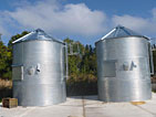 Flachbodensilos