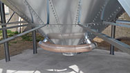 Trichtersilo Belüftungssystem