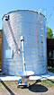 Be-/Entladeschnecke, Flachbodensilo