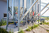 Be-/Entladeschnecke, Futtersilos